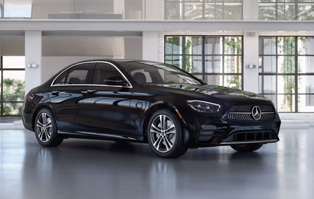 Mercedes Benz E Class chauffeur vehicle